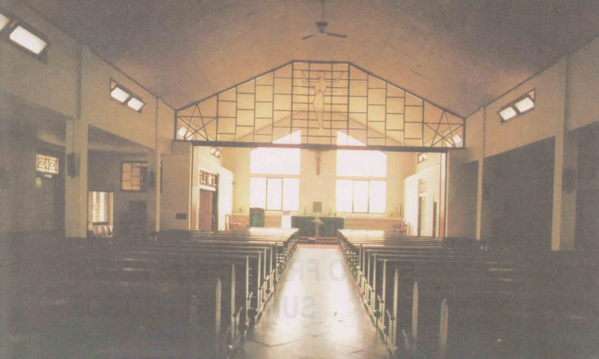 Gereja St. Fransiskus Asisi setelah renovasi tahun 1974